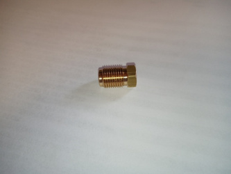 KOŃCÓWKA PRZEWODU HAMULCOWEGO M10X1 MOSIĄDZ