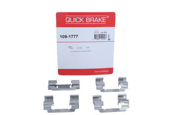 QUICK BRAKE Zestaw instalacyjny klocków hamulcowych 109-1777 Tył OPEL INSIGNIA 08-