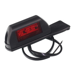 HORPOL LAMPA OBRYSOWA BIAŁO-CZERWONA DIODOWA Z WIESZAKIEM, LEWA, 12/24V LD731L