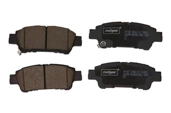MAXGEAR Klocki Hamulcowe 19-1427 Toyota Tył Avensis Verso 01- 2,0D4D/Previa 00-