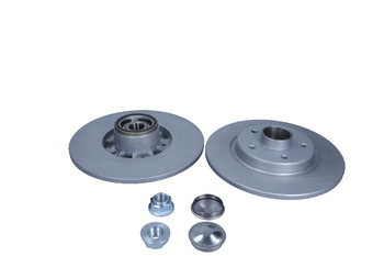 QUARO Tarcza Hamulcowa QD9025 RENAULT KANGOO 1.2-1.6 16V (08-) TYŁ, Kpl Z Łożyskiem ABS, Z Powłoką Antykorozyjną