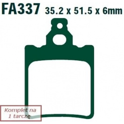 EBC Klocki Hamulcowe Motocyklowe EBCFA337R APRILIA 280 R CLIMBER (92-93)