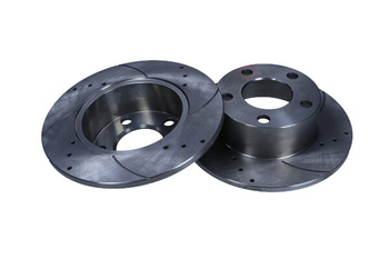 MAXGEAR Tarcza Hamulcowa VW Tył A100/A6/PASSAT 96- 19-0684SPORT 245X10 Nawiercana i Nacinana, Z Powłoką Antykorozyjną