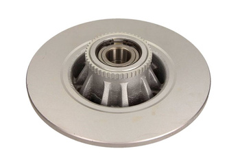 QUARO Tarcza hamulcowa QD9845 Opel Tył Vivaro/Trafic 01- Kpl z łożyskiem ABS, z powłoką antykorozyjną