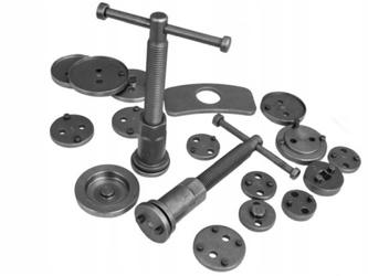 FORSAGE ZESTAW DO WYCISKANIA TŁOCZKÓW HAMULCOWYCH 18 ELEMENTÓW (51285)