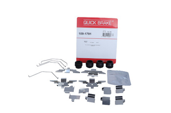 QUICK BRAKE Zestaw Instalacyjny Klocków Hamulcowych QB109-1791 MAZDA 6 (GH)