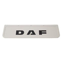 FARTUCH (CHLAPACZ) PRZECIWBŁOTNY TYLNY TŁOCZONY "DAF" 600X180MM, B/CZ 13-805