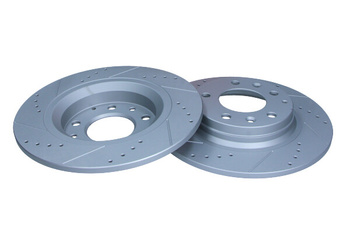 MAXGEAR Tarcza hamulcowa SPORT 19-0943SPORT Mazda tył 6 02- nawiercana i nacinana, z powłoką antykorozyjną