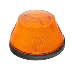 LAMPA OBRYSOWA POMARAŃCZOWA NISKA PRZYCZEPA, FI 92MM, H=52MM WE92P