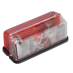 LAMPA OBRYSOWA BIAŁO-CZERWONA PRZYCZEPY LEWA/PRAWA 20223851