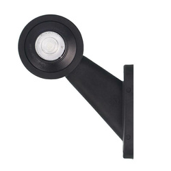 FRISTOM Lampa obrysowa biało-czerwona diodowa na wysięgniku ukośnym, krótka FT-009 C LED