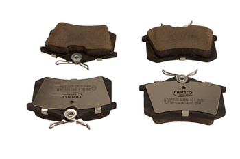 Klocki Hamulcowe QUARO Tył VW Golf/Bora/Passat/A3/A4/A6/Octavia 92-12 Grubość 17.2mm Silver Ceramic (QP8078C)