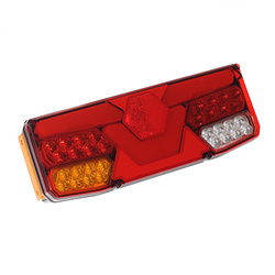WAŚ LAMPA TYLNA ZESPOLONA DIODOWA LEWA Z PRZEWODEM, 12/24V W138DL