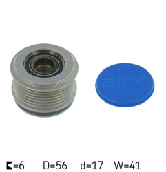 SKF KOŁO PASOWE ALTERNATORA VW