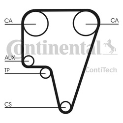CONTITECH PASEK ROZRZĄDU ALFA 2,0/3,0 V6