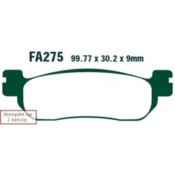 EBC KLOCKI HAMULCOWE TT EBCFA275TT do YAMAHA XT 250 X (5C1) (06-08)/ SERROW 250 (05)