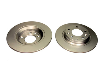 QUARO Tarcza hamulcowa QD8130 Mazda 6 Tył (02-) Z powłoką antykorozyjną
