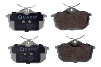 QUARO Klocki hamulcowe QP0027 tył do MITSUBISHI COLT 06-/VOLVO S40