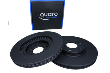 QUARO Tarcza hamulcowa QD4993HC HYUNDAI Przód I40 11-/IX35 13-/KIA OPTIMA 12- Koła 17-18" Wysoko nawęglana, Z powłoką antykorozyjną