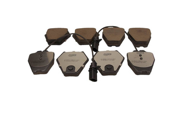 QUARO Klocki Hamulcowe QP4226C VW / AUDI A6 PRZÓD (8 sztuk), Silver Ceramic