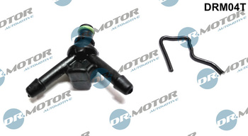 DR. MOTOR Króciec przewodu przelewowego DRM04T typu T z zabezpieczeniem SIEMENS VDO