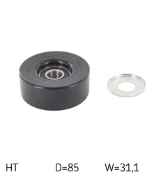 SKF Rolka Paska Wielorowkowego VKM62065 do NISSAN PATROL GR II 3.0D