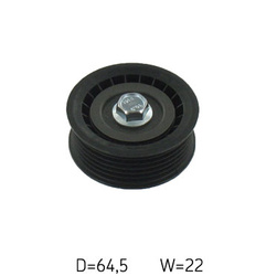 SKF Rolka Paska Wielorowkowego VKM32049 Opel 1.9 CDTI 04- (np. Astra H, Vectra) 71x26mm