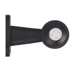 WAŚ LAMPA OBRYSOWA BIAŁO-CZERWONA DIODOWA NA WYSIĘGNIKU PROSTYM PRAWA KRÓTKA 12/24V W21.6P