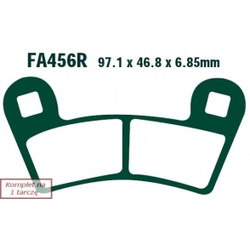 EBC Klocki Hamulcowe Motocyklowe EBCFA456TT POLARIS (ATV) 450 OUTLAW MXR (09-10)