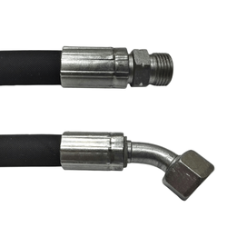 Przewód Hydrauliczny DN 12(13) 1SN G 1/2 cala AGR-DKR45 6200mm 160bar