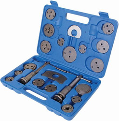 ASTA Zestaw A-FL1010 do wciskania lub wkręcania tłoczków hamulcowych - 21 elementów
