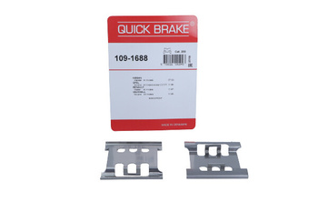 QUICK BRAKE ZESTAW INSTALACYJNY KLOCKÓW HAMULCOWYCH RENAULT MASTER II