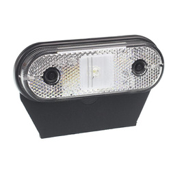 HORPOL LAMPA OBRYSOWA BIAŁA DIODOWA Z UCHWYTEM, 12/24V LD623