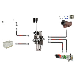 ZESTAW HYDRAULICZNY Z ZEWNĘTRZNYM ROZDZIELACZEM 2 SEKCYJNYM C-360, C-360-3P 20019200221