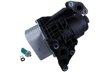 DR. MOTOR CHŁODNICA OLEJU VW GOLF 1,6TDI 13- Z OBUDOWĄ