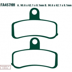 EBC KLOCKI HAM. MOTO.  HARLEY DAVIDSON® FLSTFB FAT BOY SPECIAL/LO (10-13)