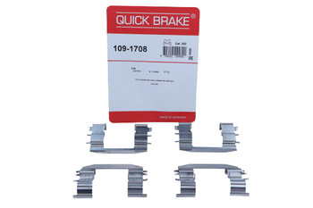 QUICK BRAKE Zestaw Montażowy Klocków Hamulcowych QB109-1708 HYUNDAI I30 (FD)