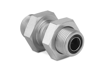 Złączka prosta grodziowa z przeciwnakrętką 11/16” ORFS-11/16” ORFS 6050-09 - IMM / Interpump