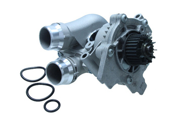 INA Pompa Wody 538096710 VW TSI Komplet z Obudową i Termostatem