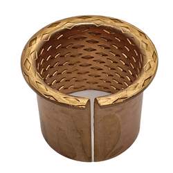 Tuleja ślizgowa z brązu, kołnierzowa 100x105x120 L-80