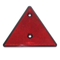 GMP ODBLASK TRÓJKĄTNY Z OTWORAMI 150X150X150MM, 2X5MM, W RAMCE GMP267612RH