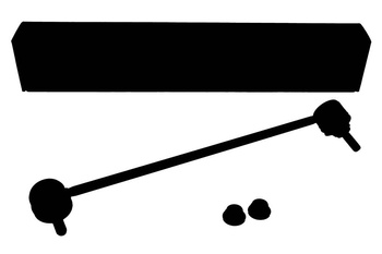 QUARO Łącznik stabilizatora QS2767/HQ Peugeot 207 06-, przód lewy