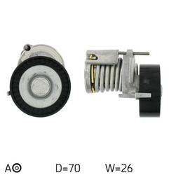 SKF Napinacz paska wielorowkowego VW 1.8 VKM31015