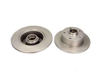 QUARO Tarcza hamulcowa VW tył A4 1.6-2.0 z powłoką antykorozyjną, bez pierścienia ABS i łożyska QD2528