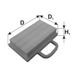 WA5085 WKŁAD FILTRU POWIETRZA -  PZL Filters