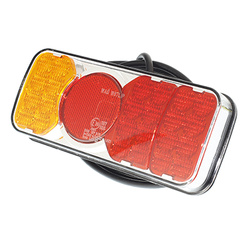 WAŚ LAMPA TYLNA ZESP. 4-SEGM. L/P DIODOWA Z PRZEWODEM, 12/24V W67LIP