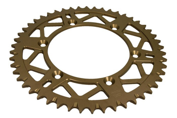 AFAM ZĘBATKA NAPĘDZANA TYŁ MOTO ALUMINIOWA ANODOWANA GUN METAL