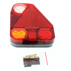 HORPOL LAMPA TYLNA ZESP. PRAWA (LAMPA COFANIA) Z TRÓJKĄTEM, 12/24V, DIODOWA - NACZEPY LZD774