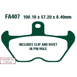 EBC KLOCKI HAMULCOWE MOTO BMW K1200 RS (96-00)/ K1200 LT (ABS) (97-10/00)