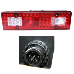 GMP LAMPA TYLNA ZESP. 7-SEGM. LEWA, DIODOWA MAN, DAF, RVI - Z GNIAZDEM OKRĄGŁYM GMP81252256526LEDH